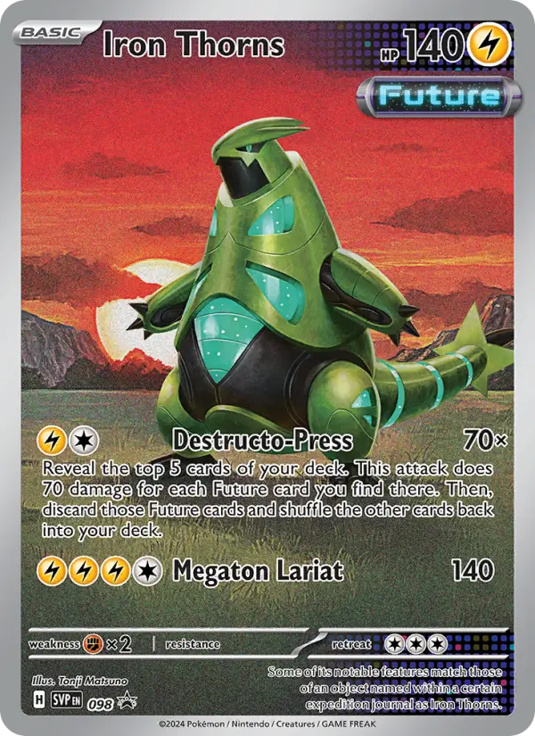 Iron Thorns #098 — SV Black Star Promos