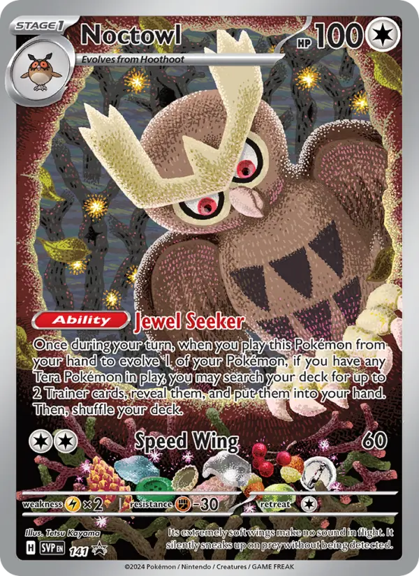 Noctowl #141 — SV Black Star Promos