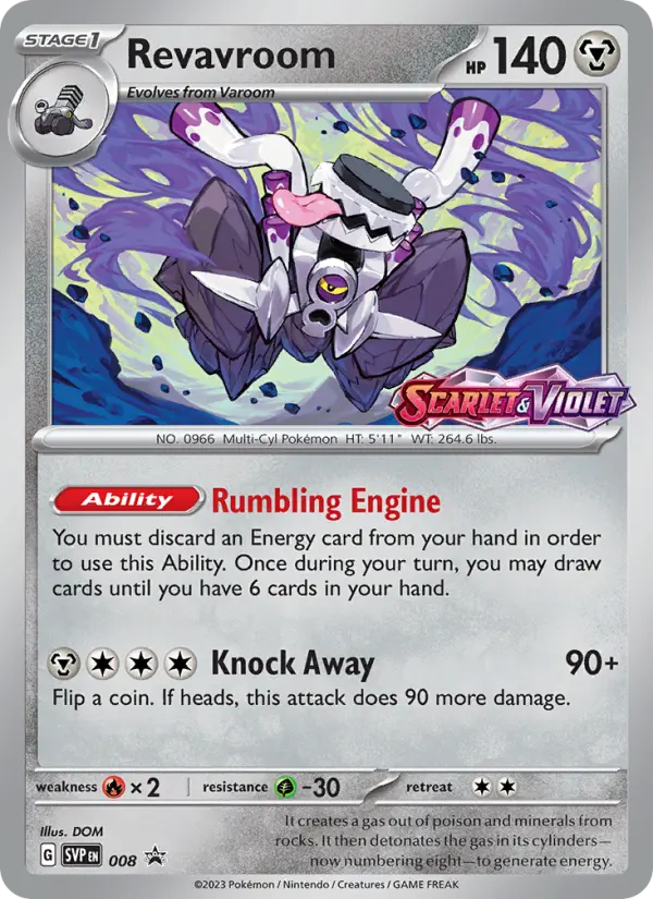 Revavroom #008 — SV Black Star Promos