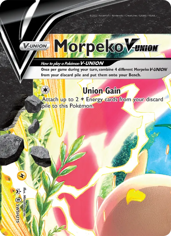 Morpeko V-UNION #215 — SWSH Black Star Promos