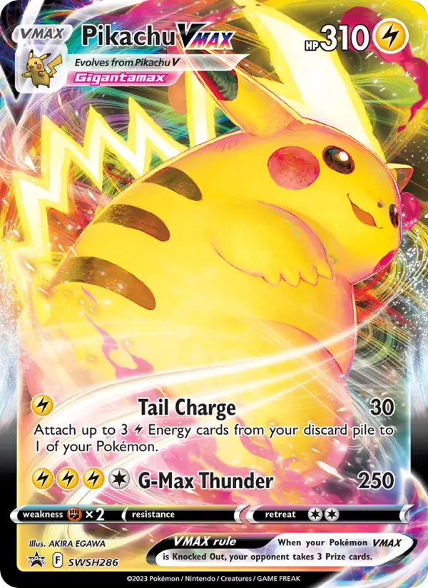 Pikachu VMAX #286 — SCSC Promokarten