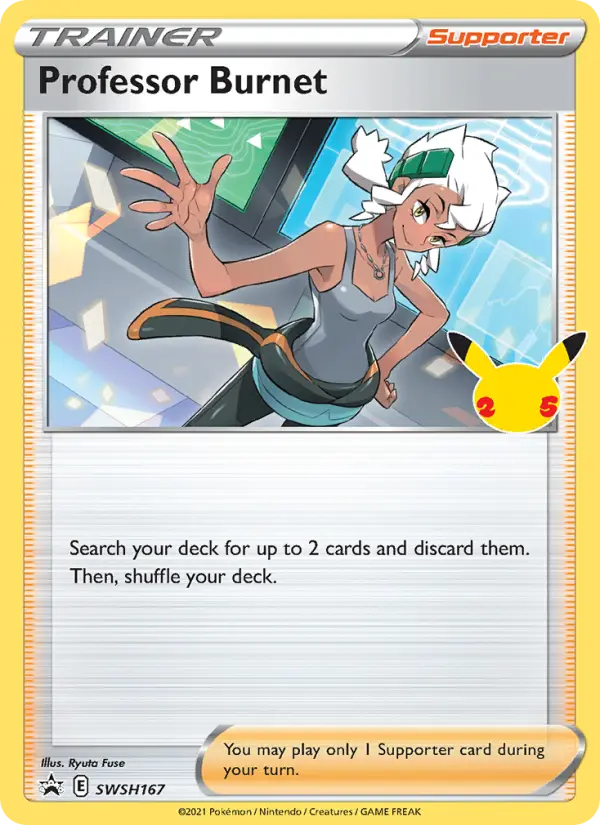 Professor Burnet #167 — SWSH Black Star Promos