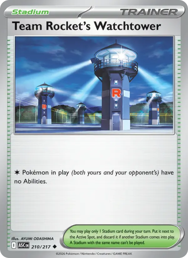 Team Rocket's Watchtower #210