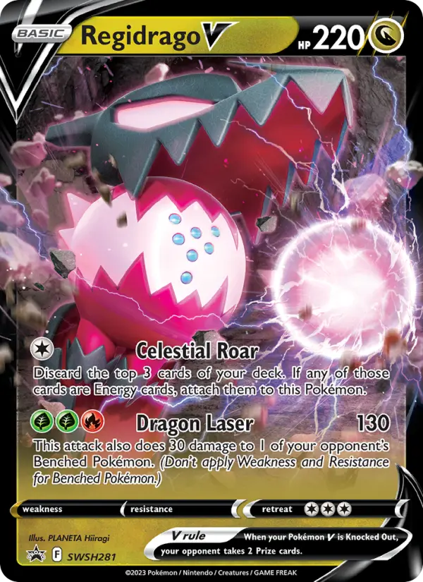Regidrago V #281 — SWSH Black Star Promos