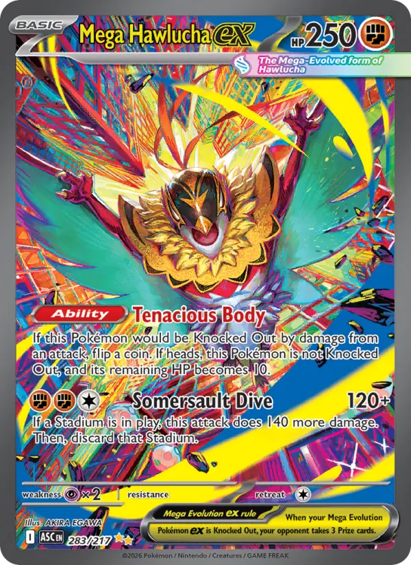 Mega Hawlucha ex #283
