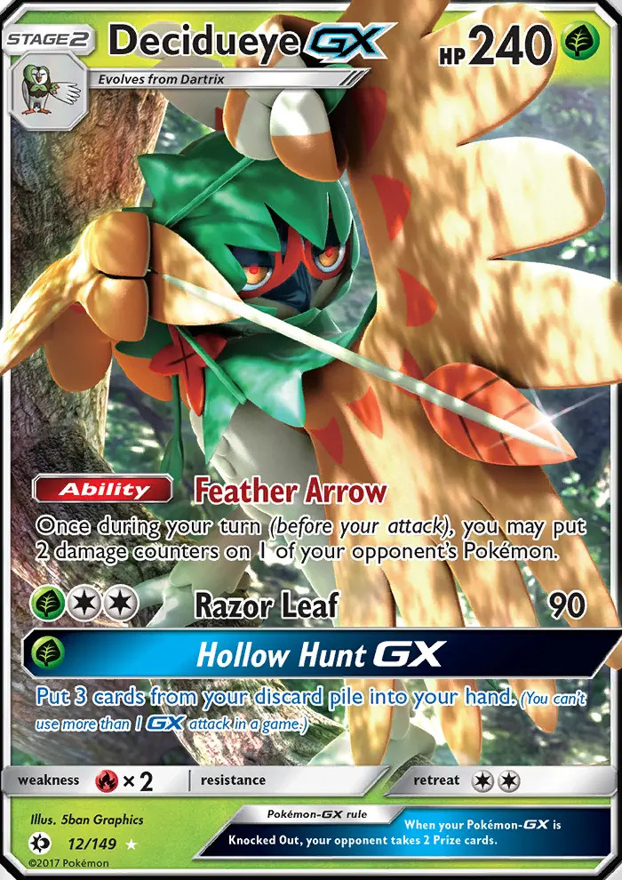 Decidueye GX #12