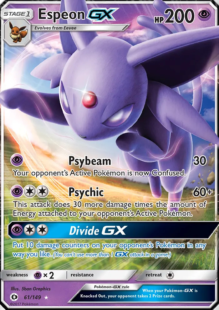 Espeon GX #61