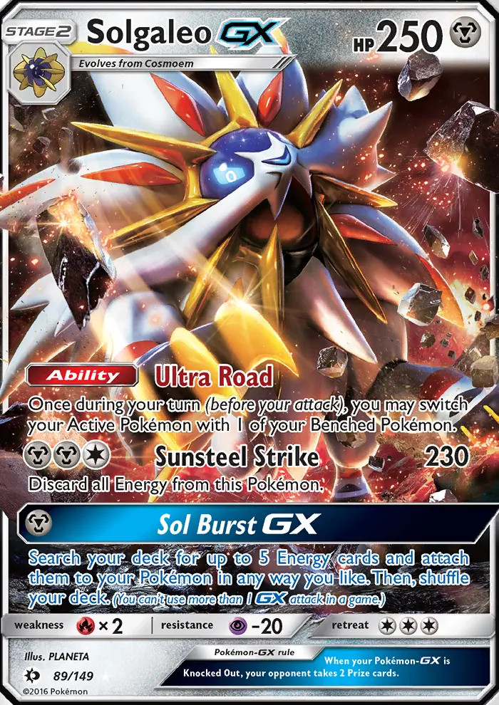 Solgaleo GX #89