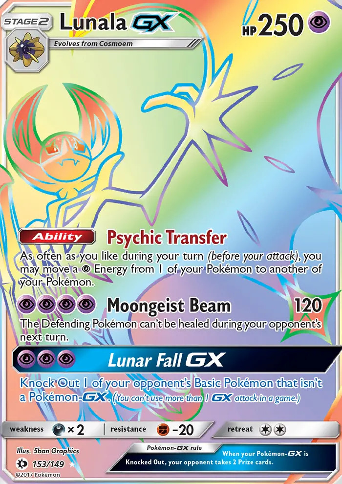 Lunala GX #153