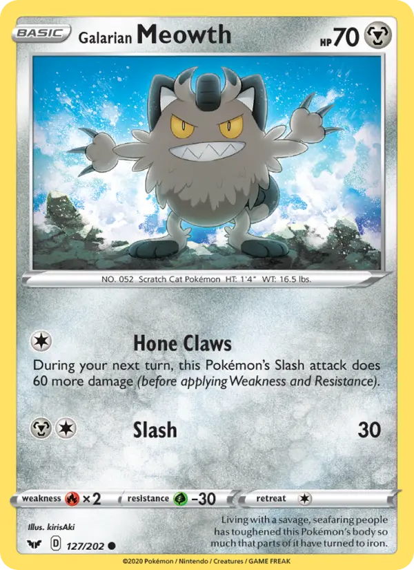 Galarian Meowth #127