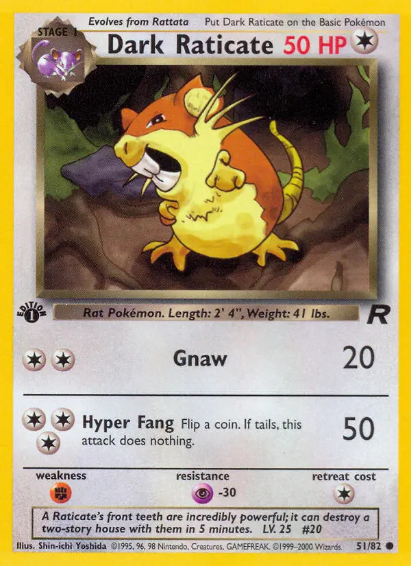Dark Raticate #51