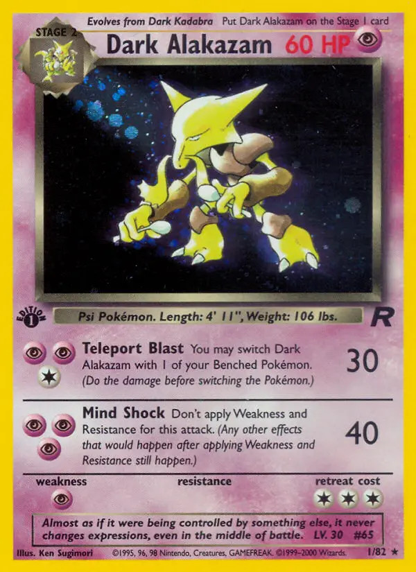 Dark Alakazam #1