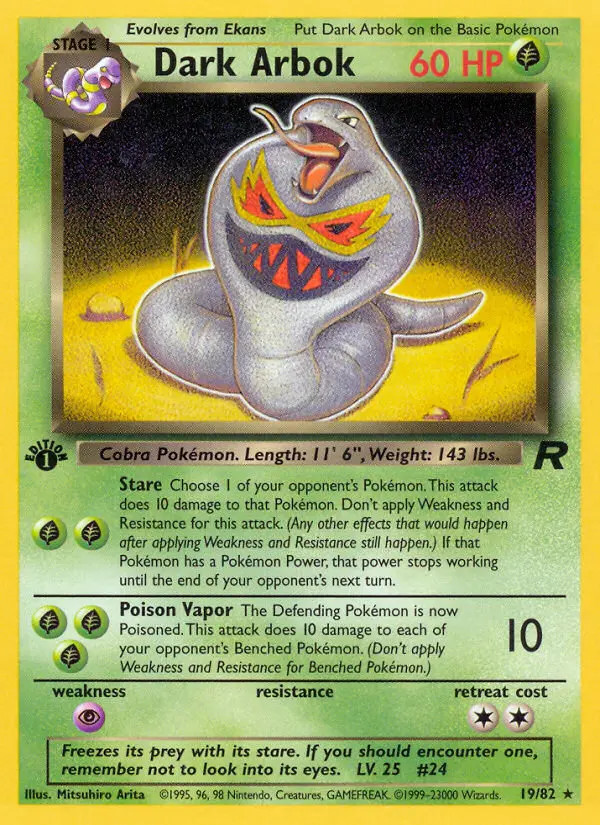 Dark Arbok #19