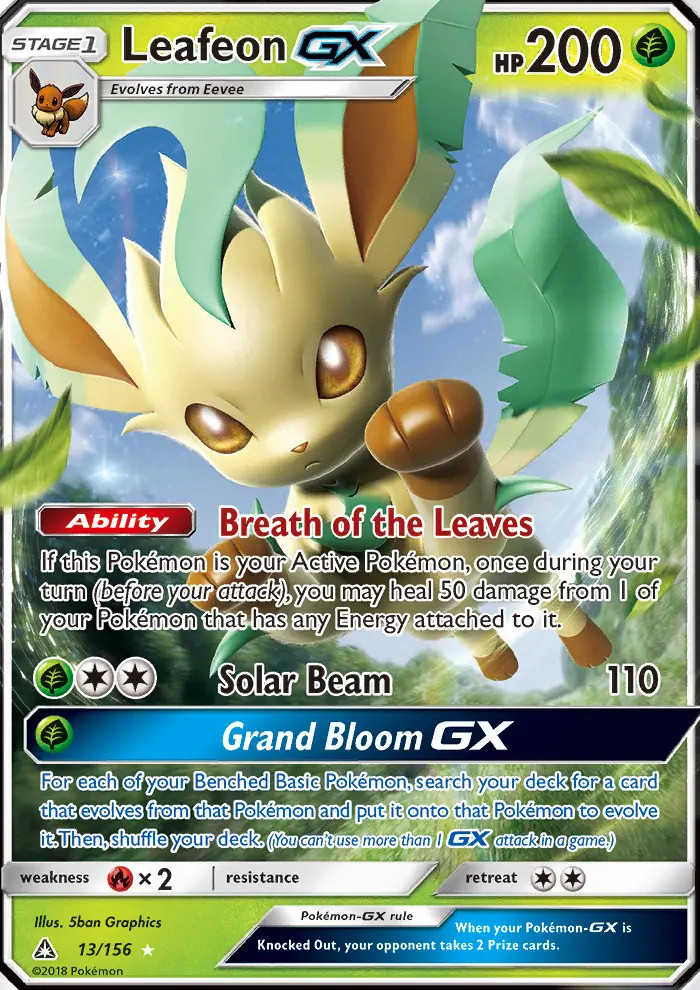 Leafeon GX #13