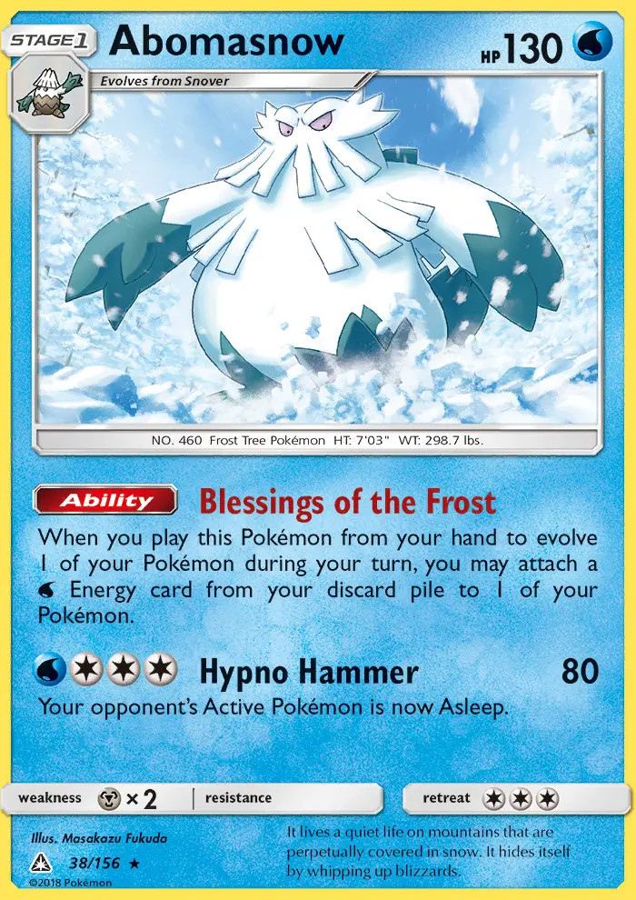 Abomasnow #38