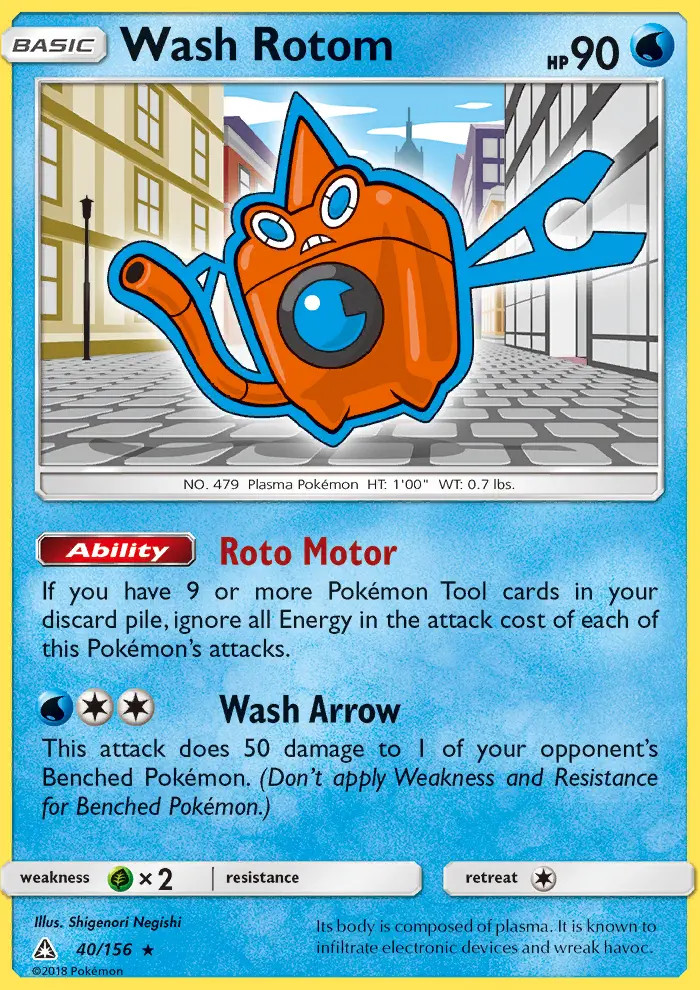 Wash Rotom #40