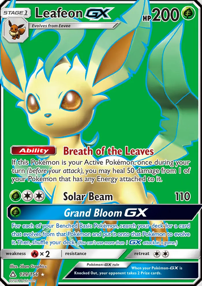 Leafeon GX #139