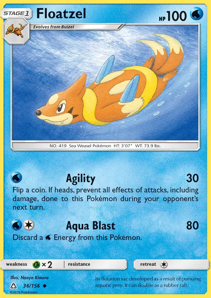 Floatzel #36