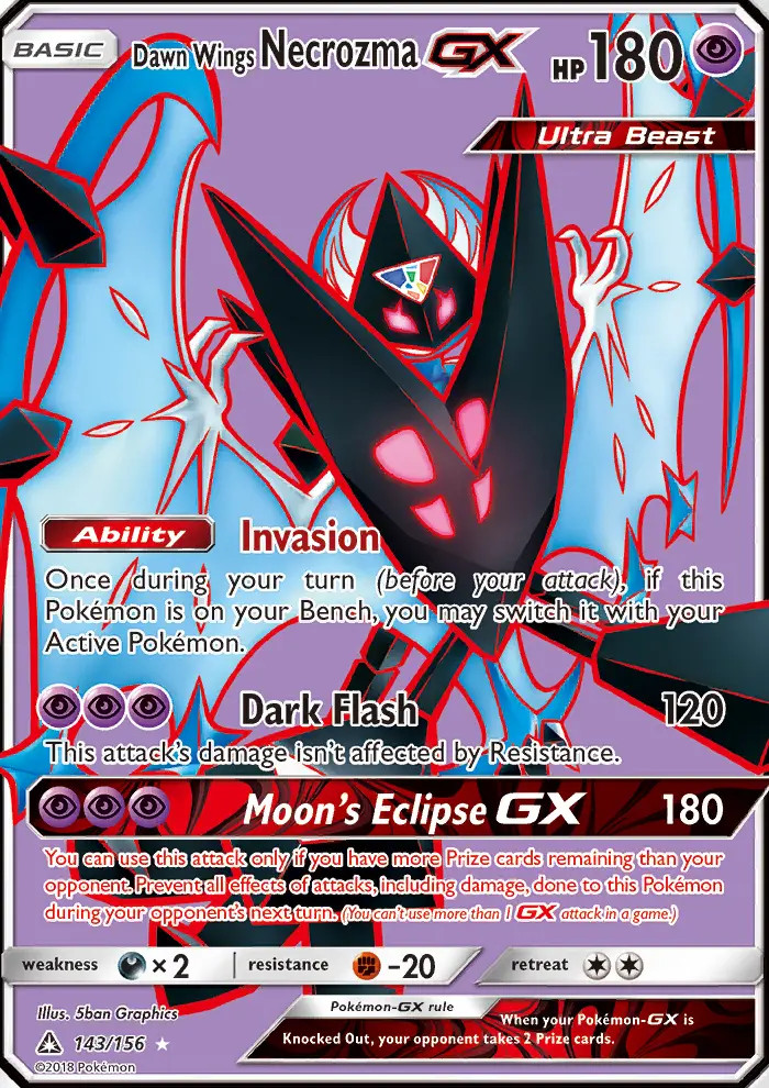 Dawn Wings Necrozma GX #143