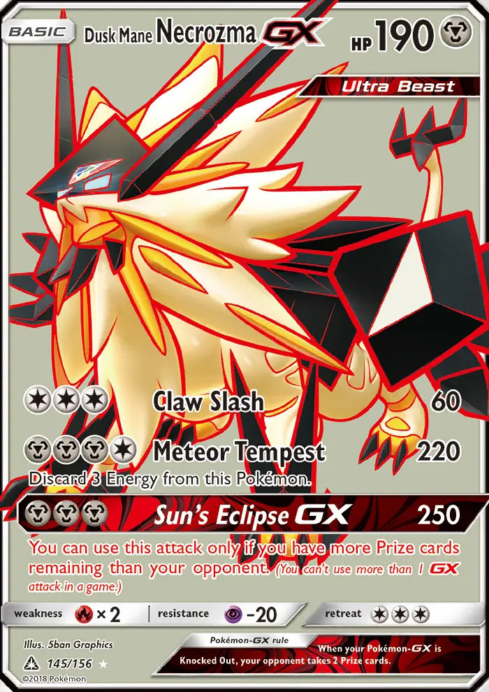Dusk Mane Necrozma GX #145