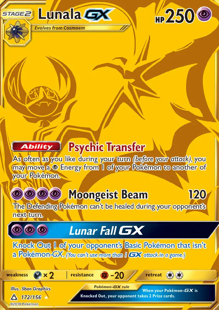 Lunala GX #172