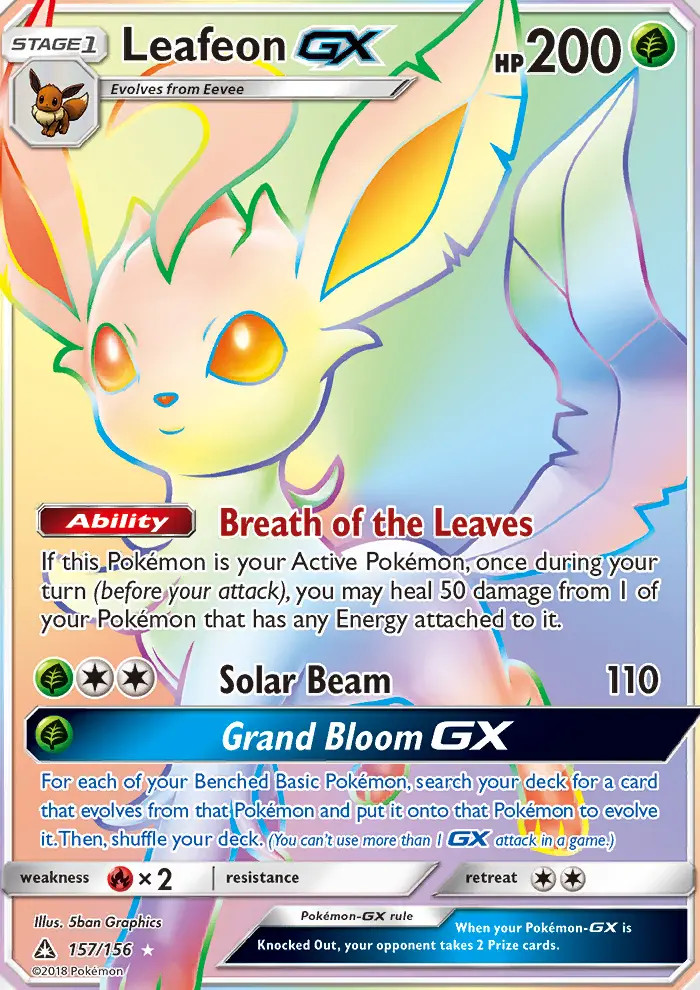 Leafeon GX #157