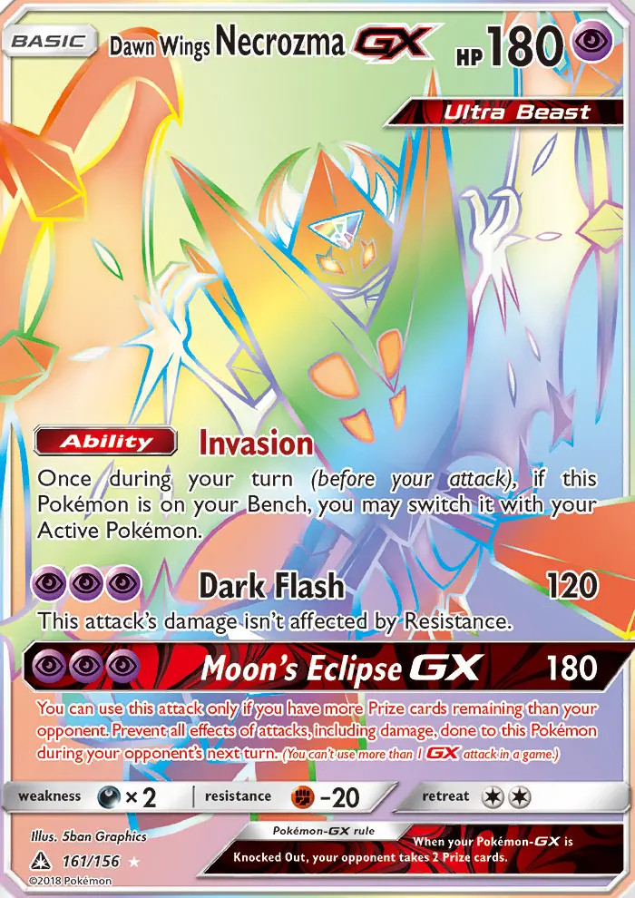 Dawn Wings Necrozma GX #161