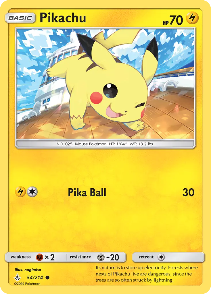 Pikachu #54