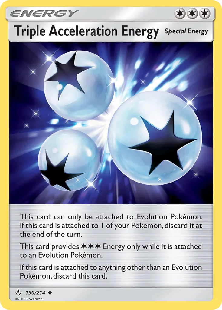Triple Acceleration Energy #190