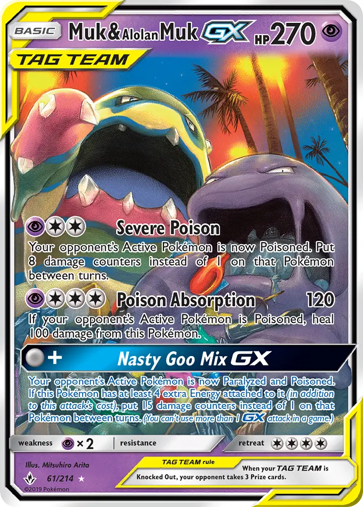 Muk & Alolan Muk GX #61
