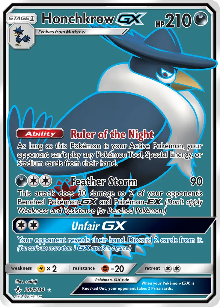 Honchkrow GX #202