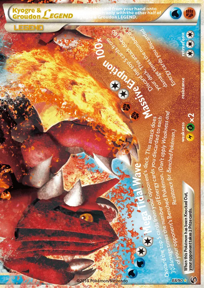 Kyogre & Groudon LEGEND #88
