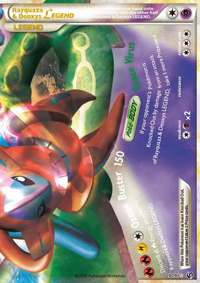 Rayquaza & Deoxys LEGEND #90