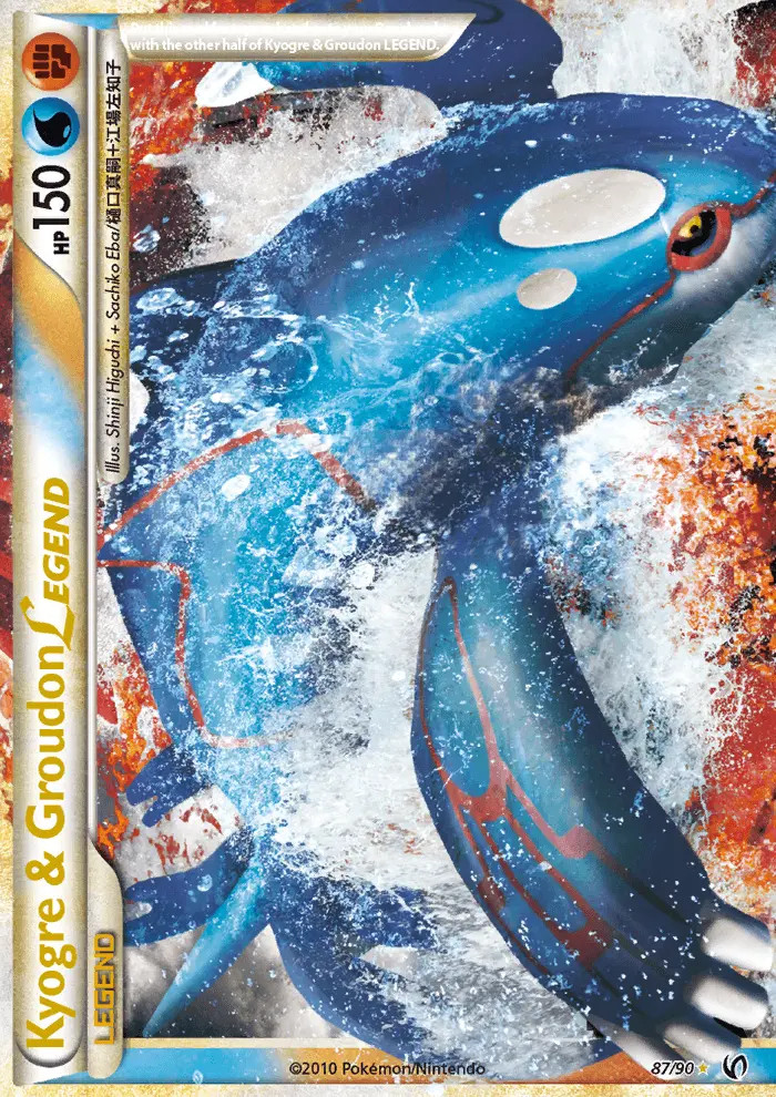Kyogre & Groudon LEGEND #87