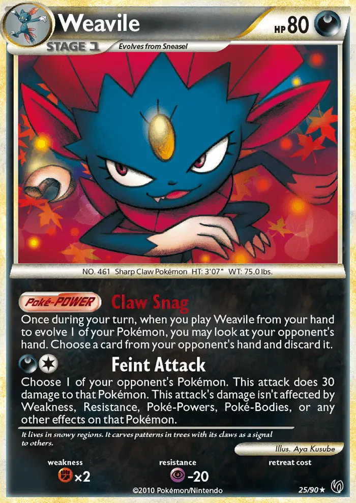 Weavile #25