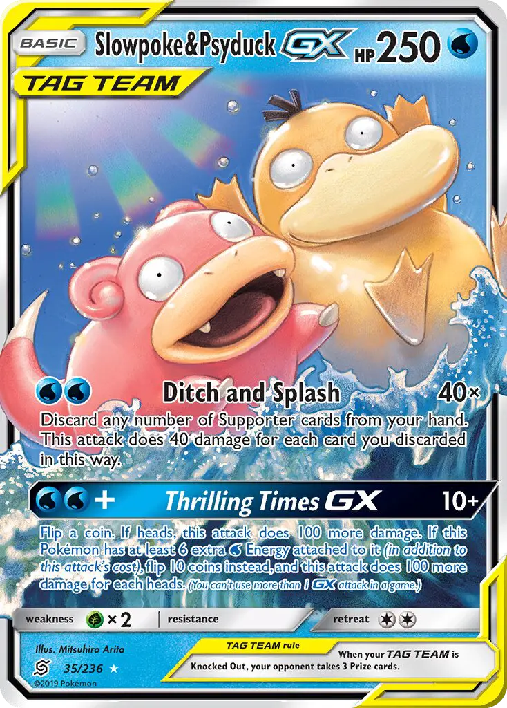 Slowpoke & Psyduck GX #35