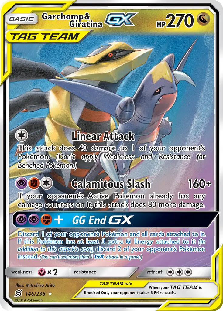 Garchomp & Giratina GX #146