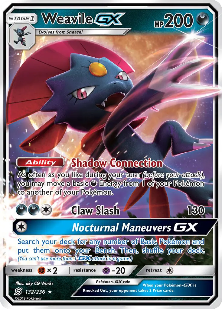 Weavile GX #132