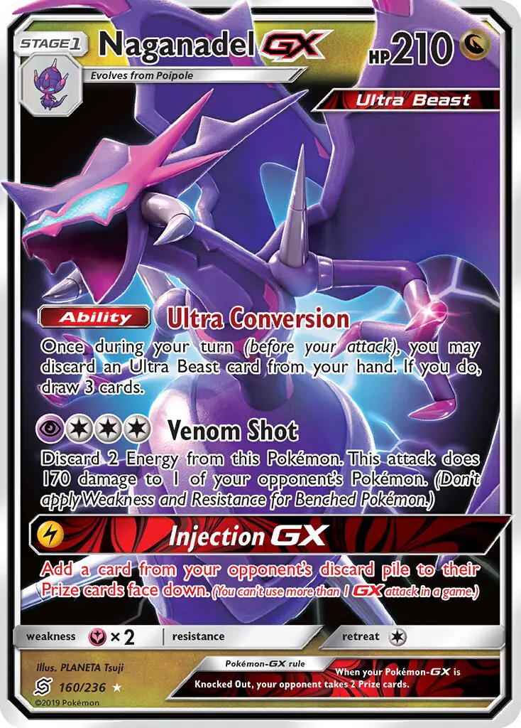 Naganadel GX #160