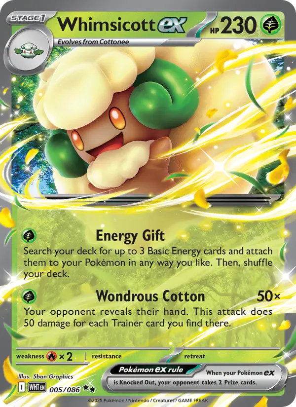 Whimsicott ex #005