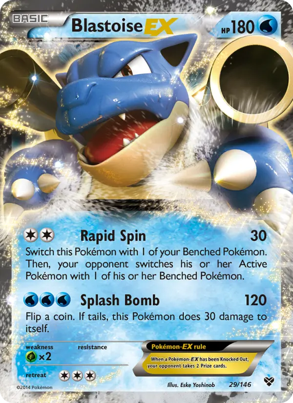 Blastoise EX #29