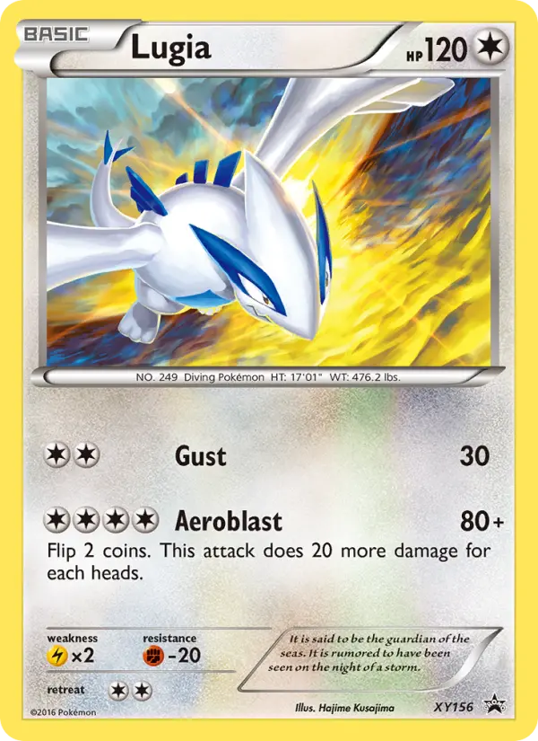 Lugia #156 — XY Black Star Promos