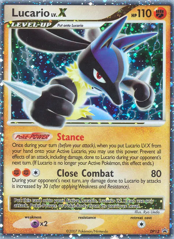 Lucario LV.X #12