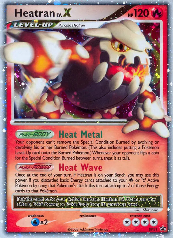 Heatran LV.X #31