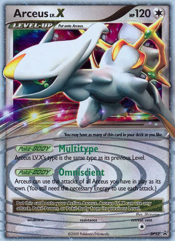 Arceus LV.X #53