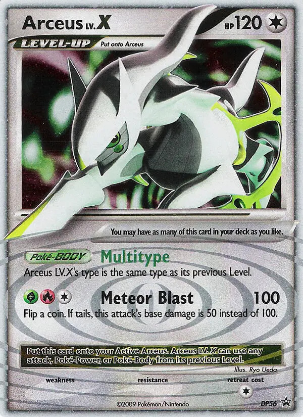 Arceus LV.X #56
