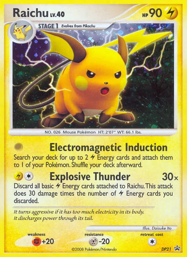 Raichu Lv.40 #21