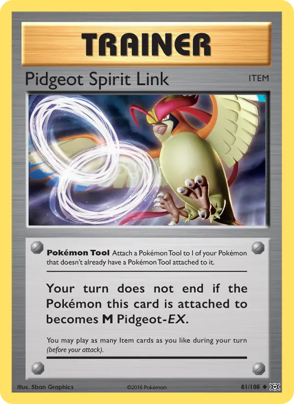 Pidgeot Spirit Link #81