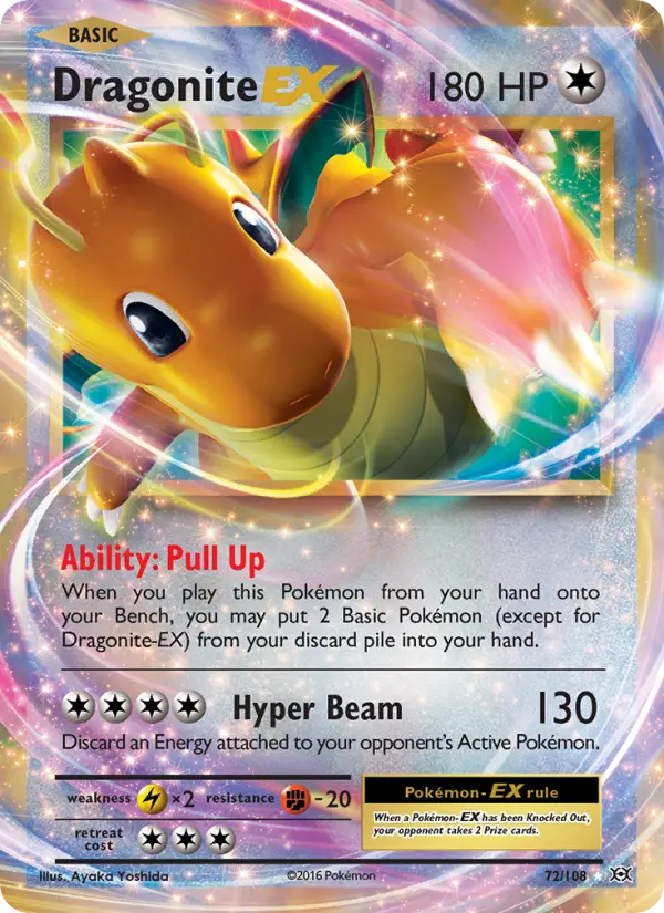 Dragonite EX #72