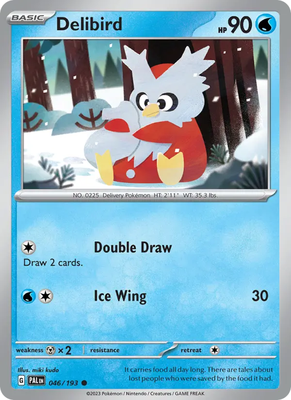 Delibird #046 — Paldea Evolved